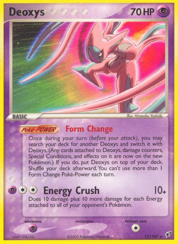 Deoxys (17/107) [EX: Deoxys] | Devastation Store