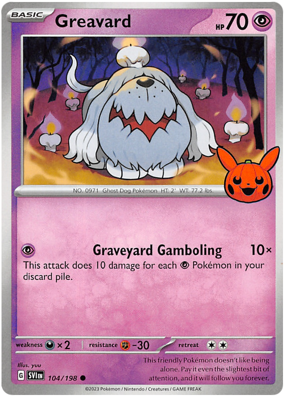 Greavard (104/198) [Trick or Trade 2023] | Devastation Store