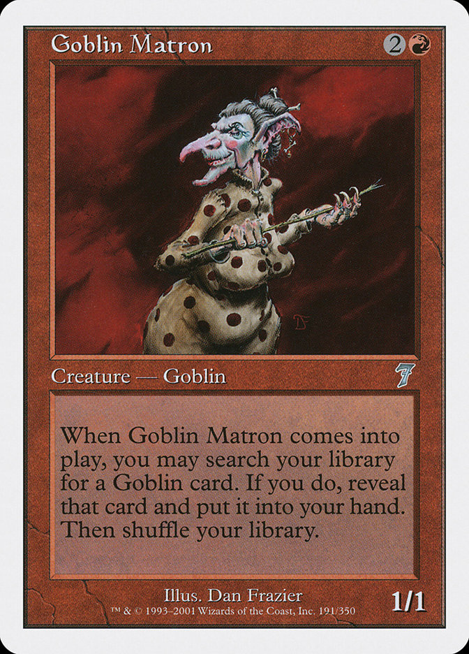 Goblin Matron [Seventh Edition] - Devastation Store | Devastation Store