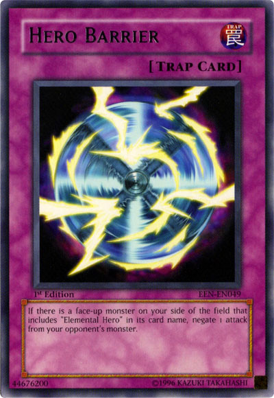 Hero Barrier [EEN-EN049] Rare | Devastation Store