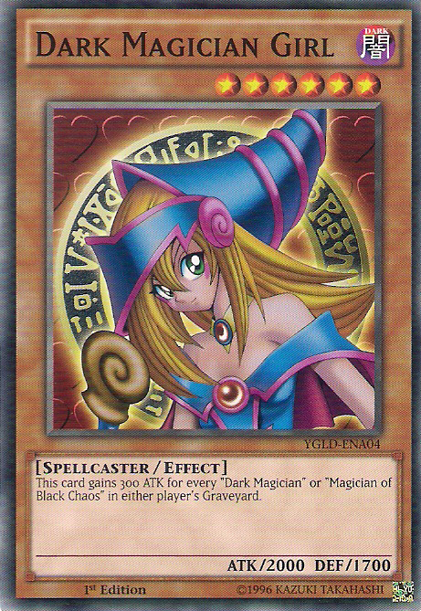 Dark Magician Girl [YGLD-ENA04] Common | Devastation Store