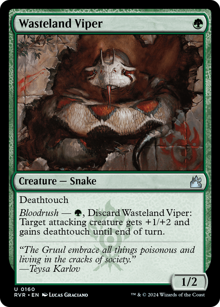 Wasteland Viper [Ravnica Remastered] | Devastation Store