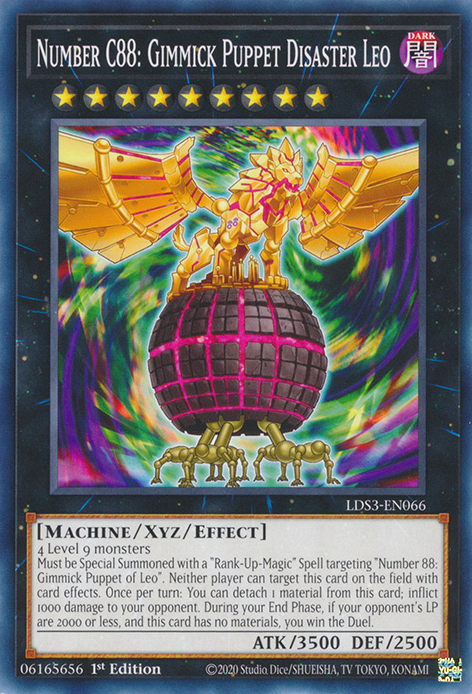 Number C88: Gimmick Puppet Disaster Leo [LDS3-EN066] Common | Devastation Store