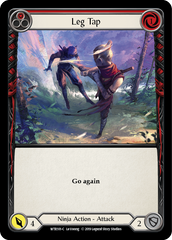 Leg Tap (Red) [WTR101-C] Alpha Print Normal - Devastation Store | Devastation Store