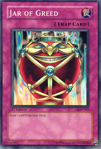 Jar of Greed [LON-047] Super Rare | Devastation Store