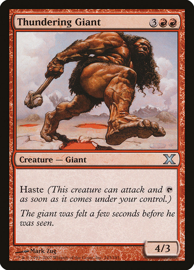 Thundering Giant [Tenth Edition] - Devastation Store | Devastation Store