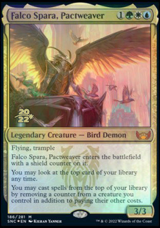 Falco Spara, Pactweaver [Streets of New Capenna Prerelease Promos] | Devastation Store