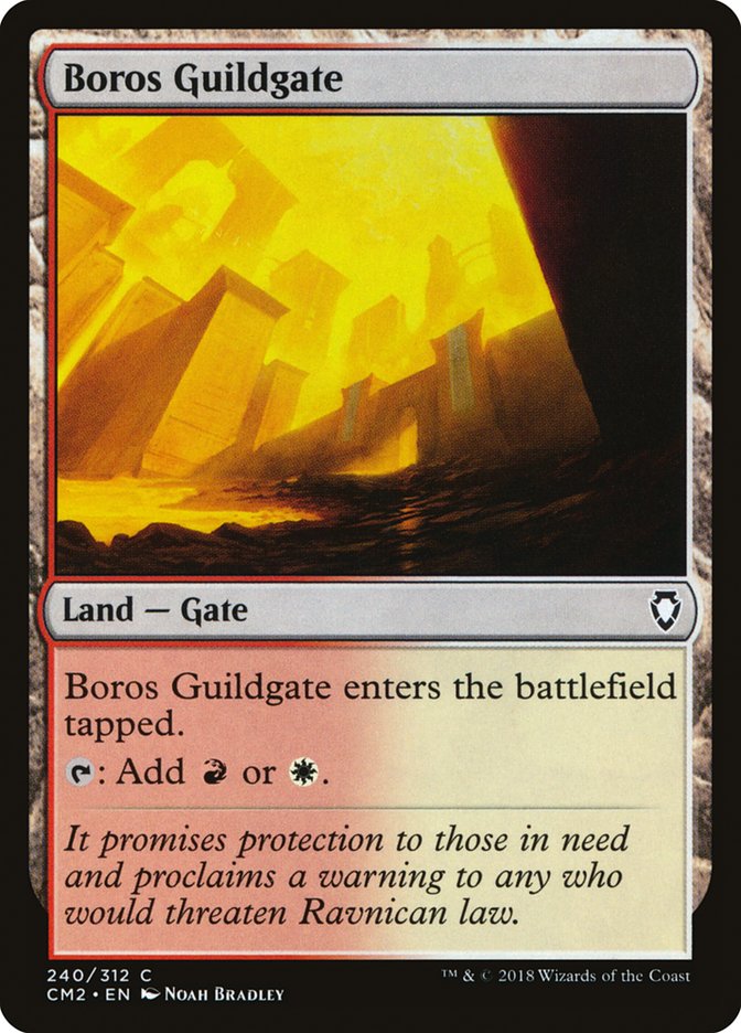 Boros Guildgate [Commander Anthology Volume II] - Devastation Store | Devastation Store