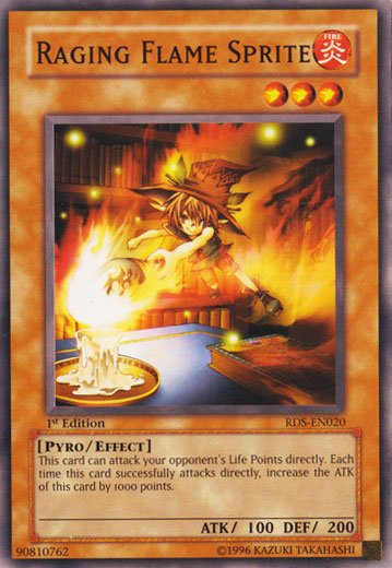 Raging Flame Sprite [RDS-EN020] Common | Devastation Store
