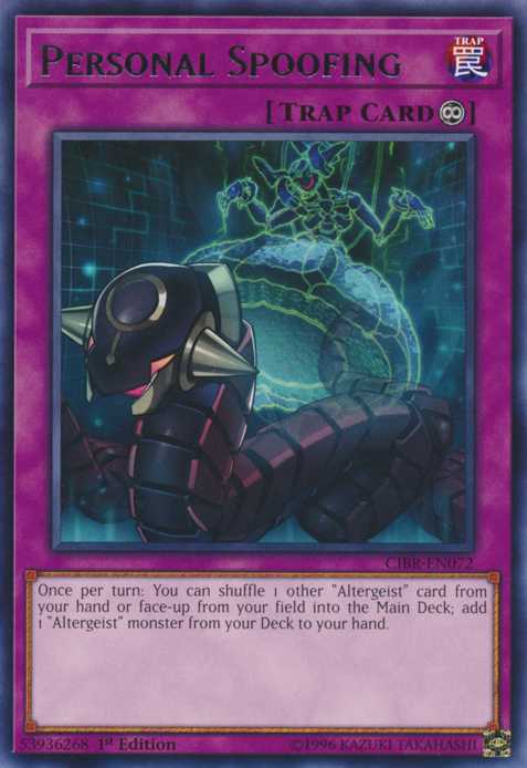 Personal Spoofing [CIBR-EN072] Rare | Devastation Store