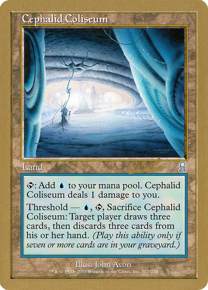 Cephalid Coliseum (Carlos Romao) [World Championship Decks 2002] | Devastation Store