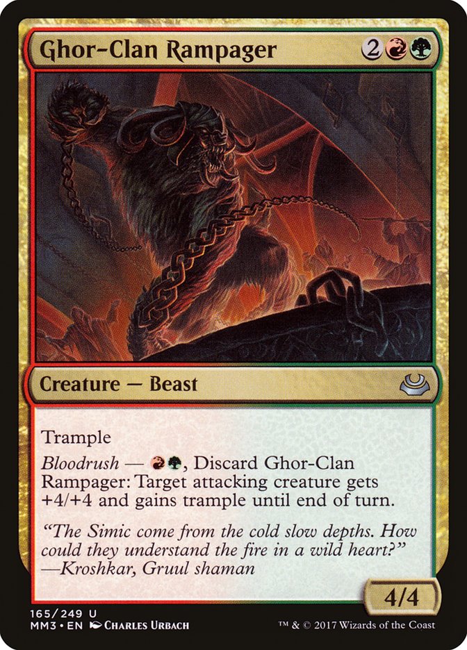 Ghor-Clan Rampager [Modern Masters 2017] | Devastation Store