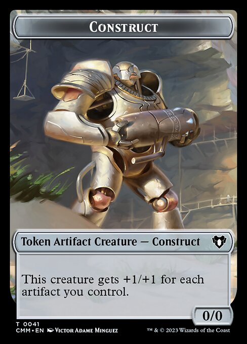 Eldrazi Spawn // Construct (0041) Double-Sided Token [Commander Masters Tokens] | Devastation Store