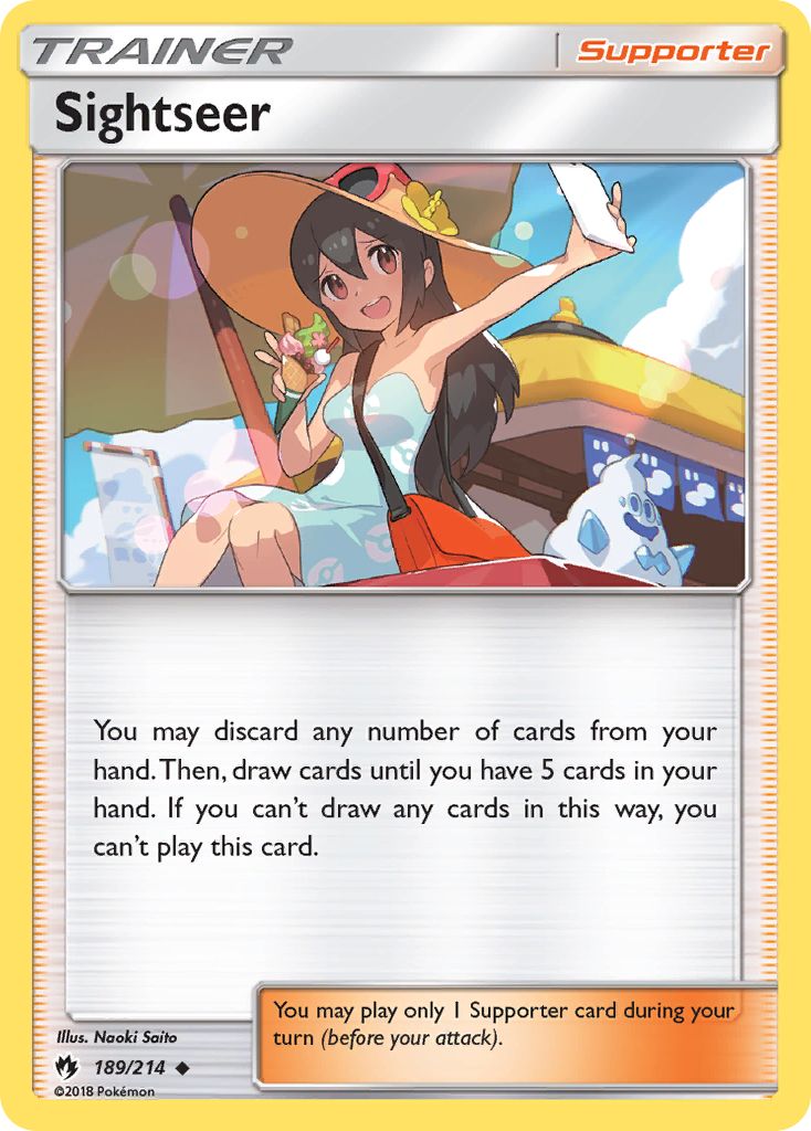 Sightseer (189/214) [Sun & Moon: Lost Thunder] | Devastation Store