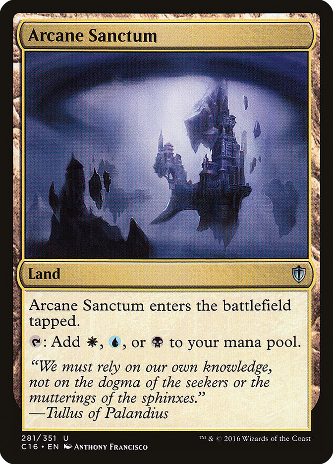 Arcane Sanctum [Commander 2016] | Devastation Store