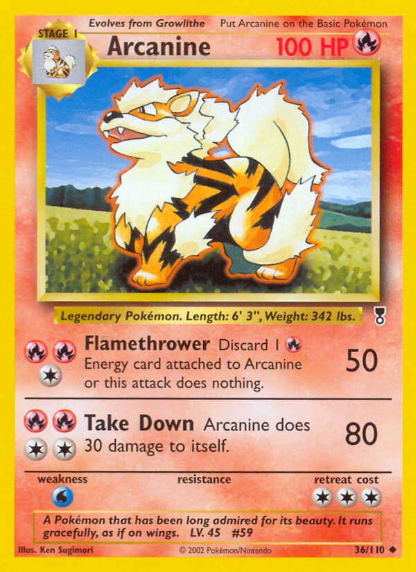 Arcanine (36/110) [Legendary Collection] | Devastation Store