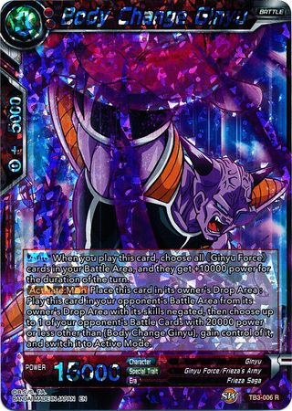 Body Change Ginyu [TB3-006] | Devastation Store