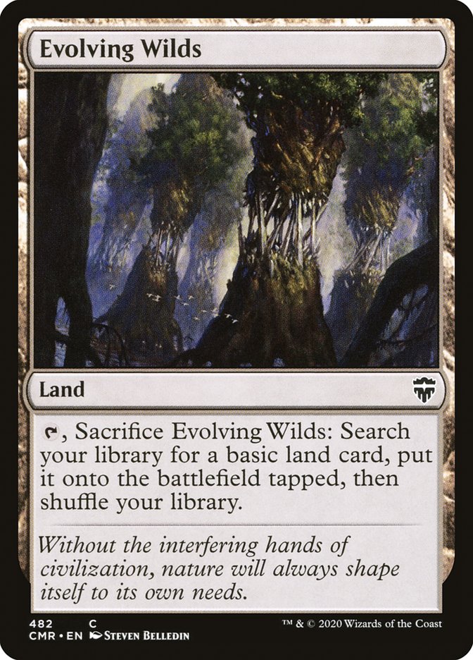 Evolving Wilds [Commander Legends] | Devastation Store
