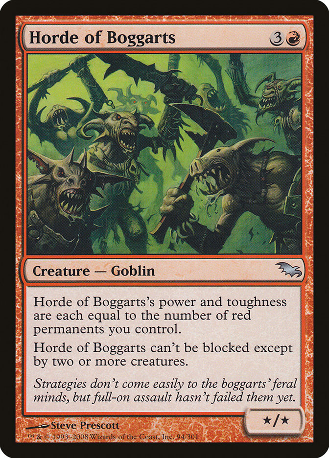 Horde of Boggarts [Shadowmoor] - Devastation Store | Devastation Store