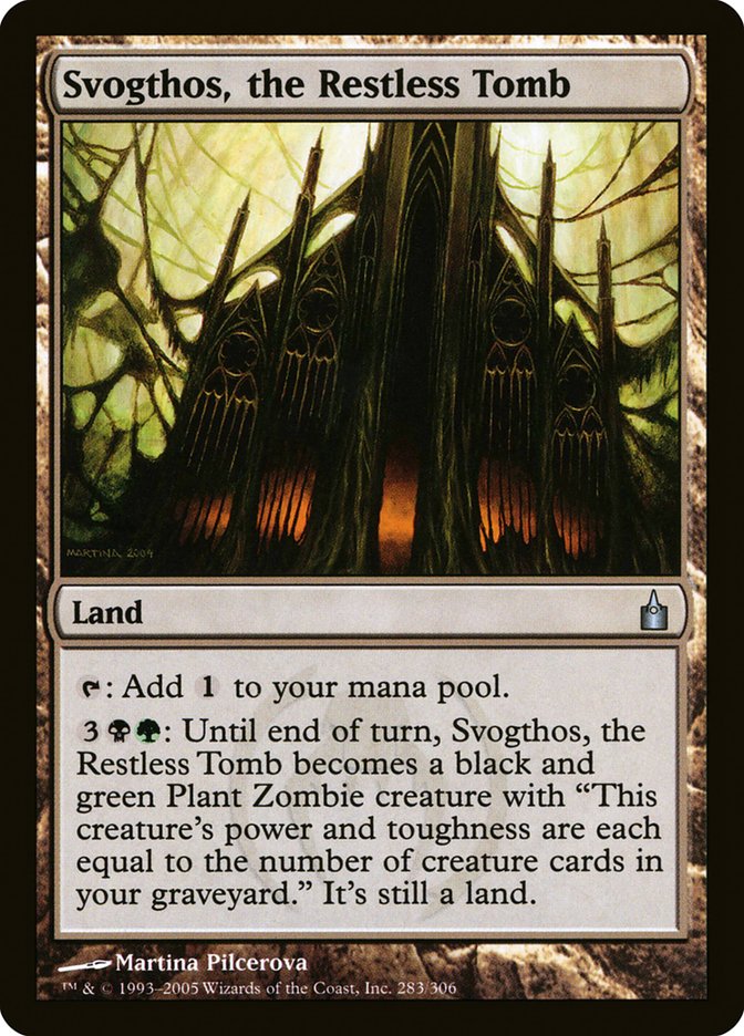 Svogthos, the Restless Tomb [Ravnica: City of Guilds] - Devastation Store | Devastation Store