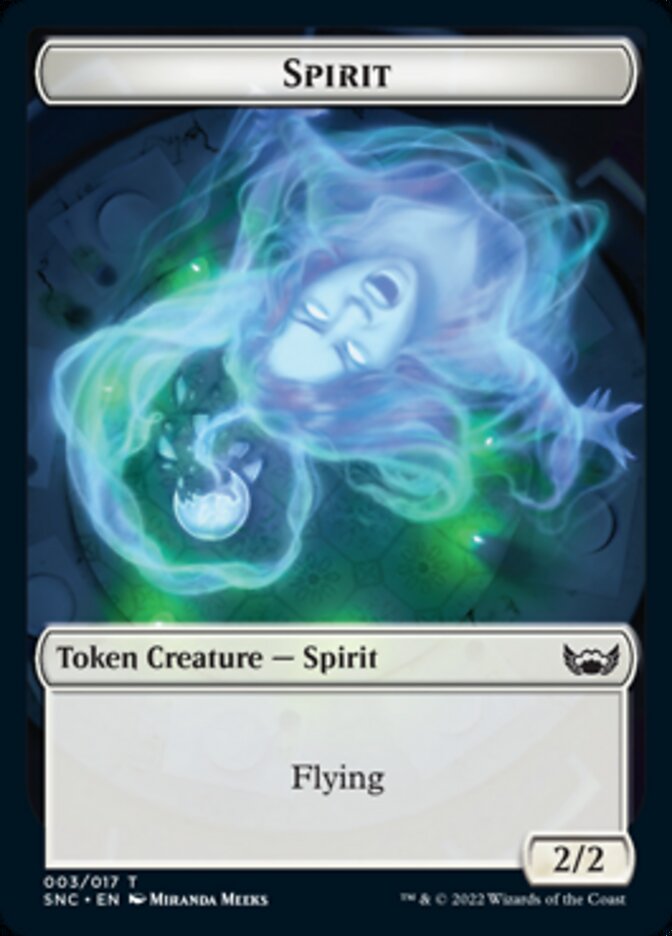 Devil // Spirit Double-sided Token [Streets of New Capenna Tokens] | Devastation Store