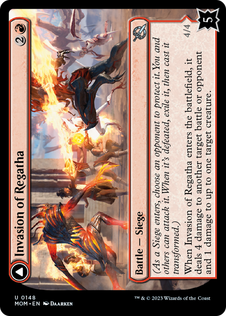 Invasion of Regatha // Disciples of the Inferno [March of the Machine] | Devastation Store