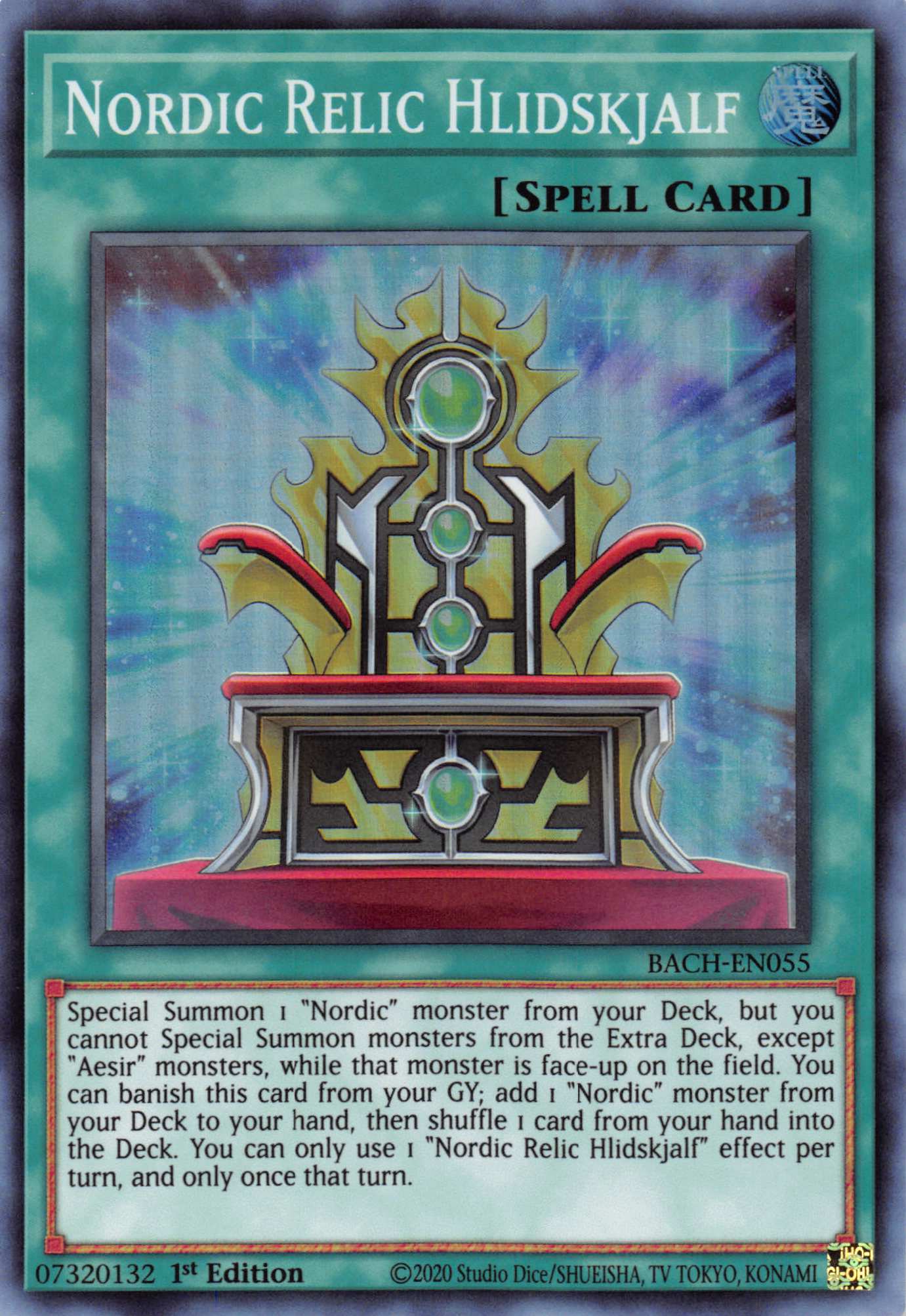 Nordic Relic Hlidskjalf [BACH-EN055] Super Rare | Devastation Store