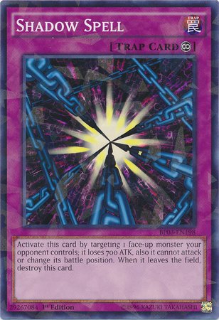 Shadow Spell [BP03-EN198] Shatterfoil Rare | Devastation Store