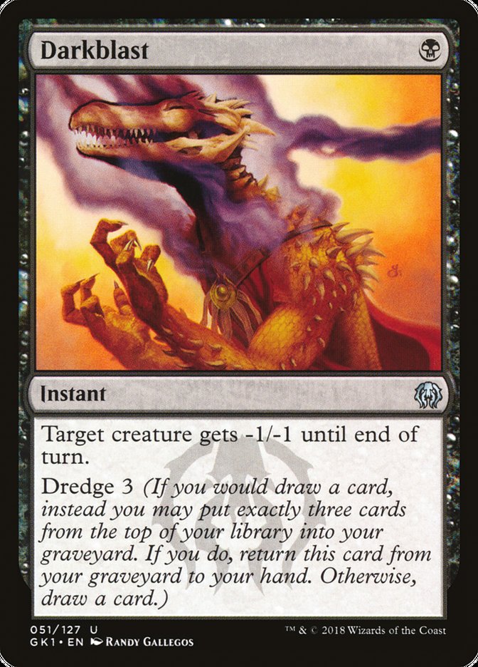 Darkblast [Guilds of Ravnica Guild Kit] | Devastation Store