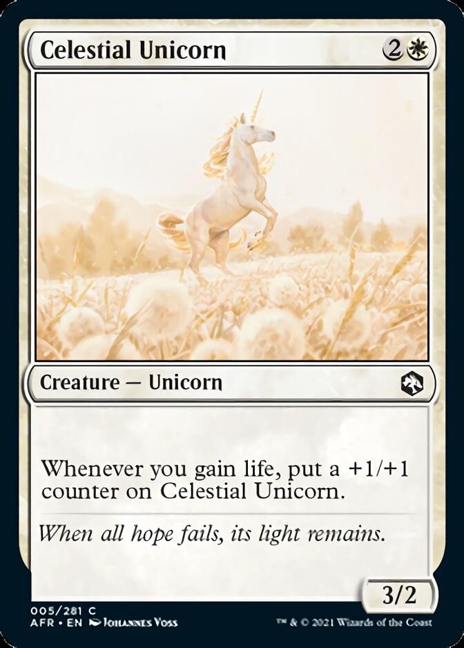 Celestial Unicorn [Dungeons & Dragons: Adventures in the Forgotten Realms] | Devastation Store