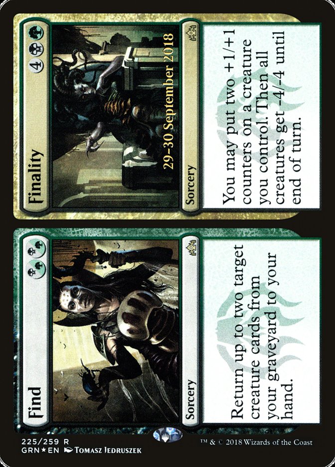 Find // Finality  [Guilds of Ravnica Prerelease Promos] - Devastation Store | Devastation Store