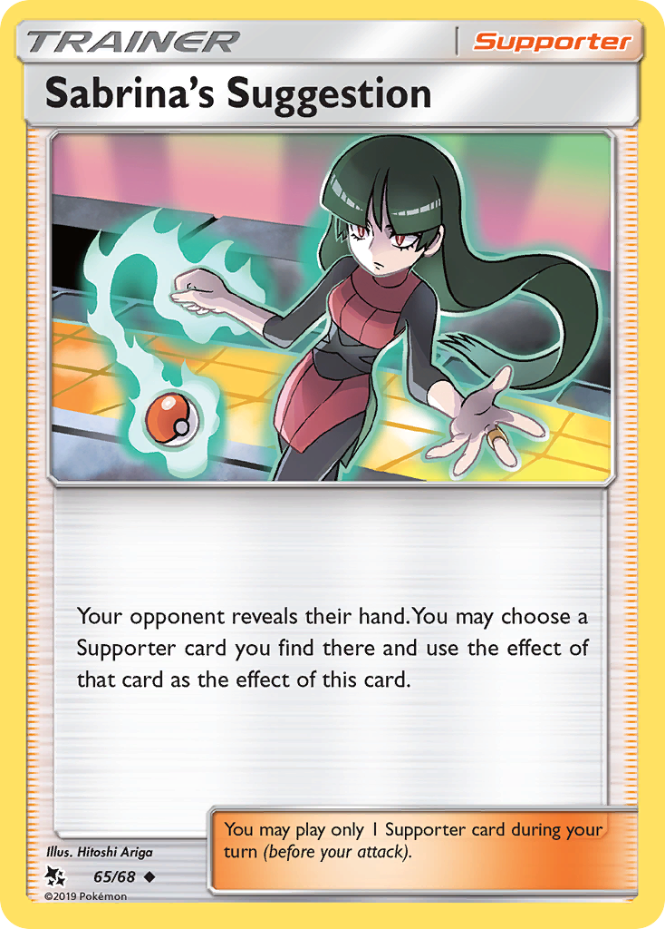 Sabrina's Suggestion (65/68) [Sun & Moon: Hidden Fates] | Devastation Store