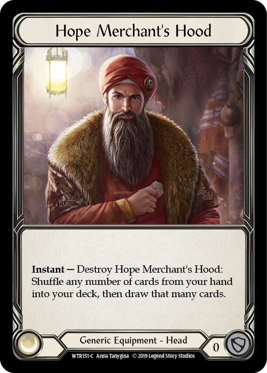 Hope Merchant's Hood [WTR151-C] Alpha Print Normal - Devastation Store | Devastation Store