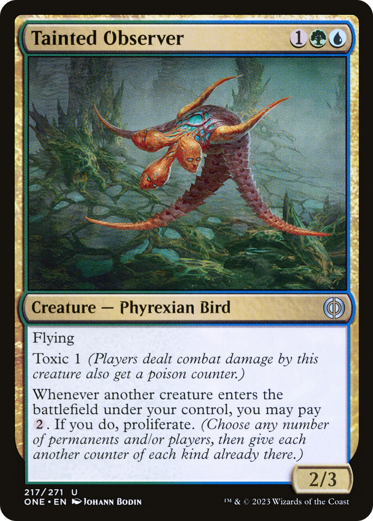 Tainted Observer [Phyrexia: All Will Be One] | Devastation Store