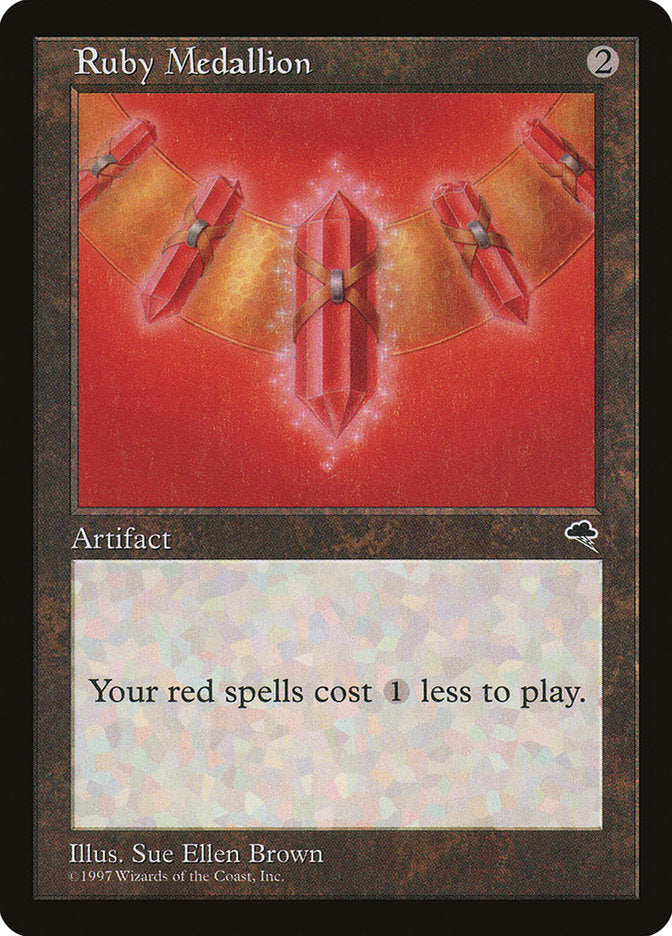 Ruby Medallion [Tempest] - Devastation Store | Devastation Store