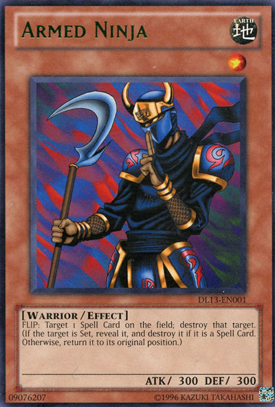 Armed Ninja (Green) [DL13-EN001] Rare | Devastation Store