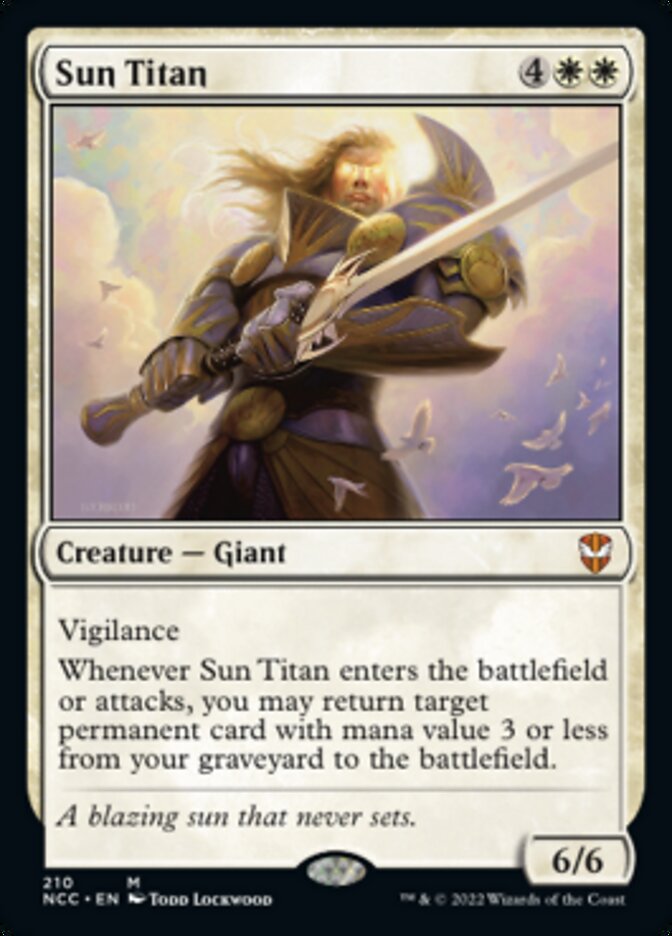 Sun Titan [Streets of New Capenna Commander] | Devastation Store