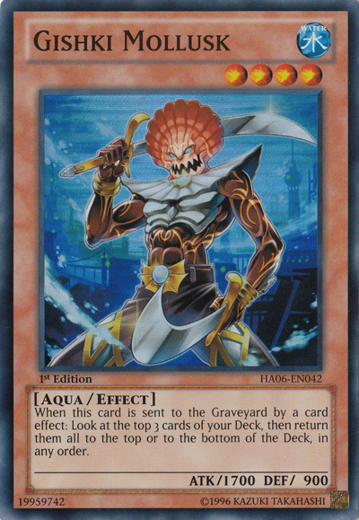 Gishki Mollusk [HA06-EN042] Super Rare | Devastation Store