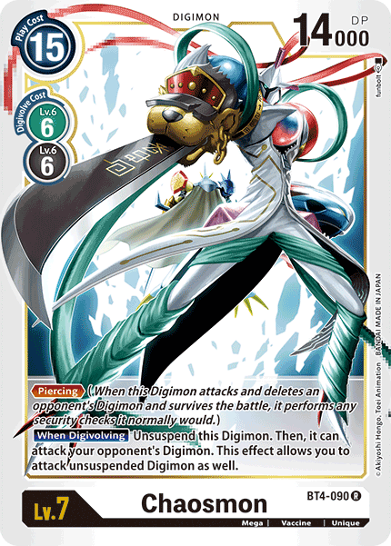 Chaosmon [BT4-090] [Great Legend] | Devastation Store
