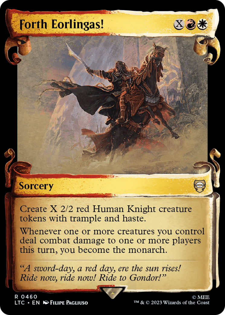 Forth Eorlingas! [The Lord of the Rings: Tales of Middle-Earth Commander Showcase Scrolls] | Devastation Store