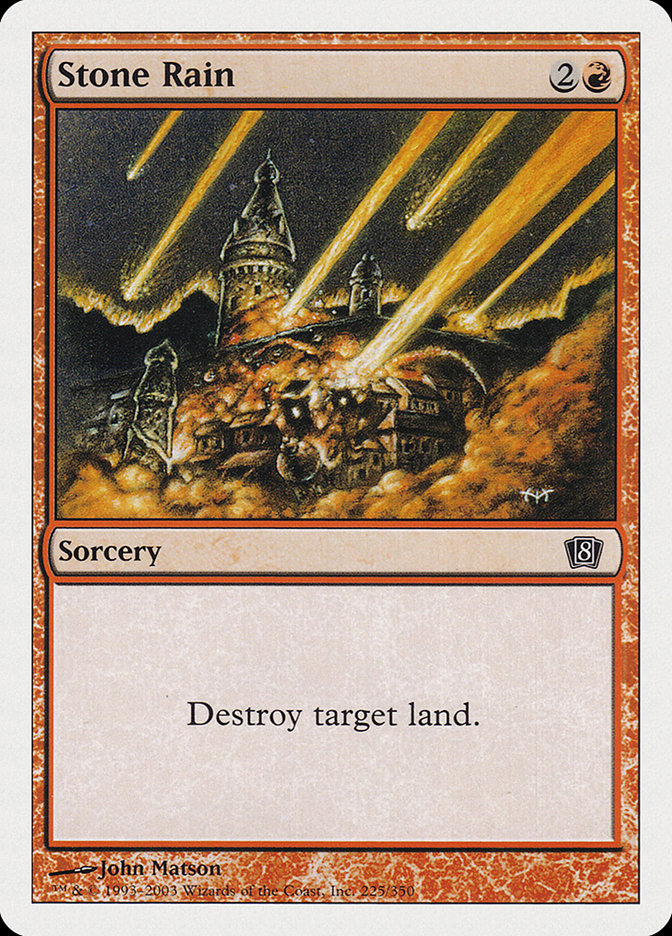 Stone Rain [Eighth Edition] - Devastation Store | Devastation Store