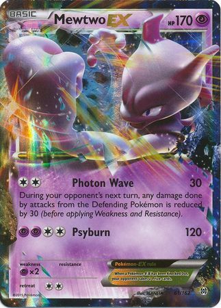 Mewtwo EX (61/162) (Jumbo Card) [XY: BREAKthrough] | Devastation Store