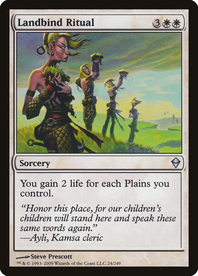 Landbind Ritual [Zendikar] - Devastation Store | Devastation Store