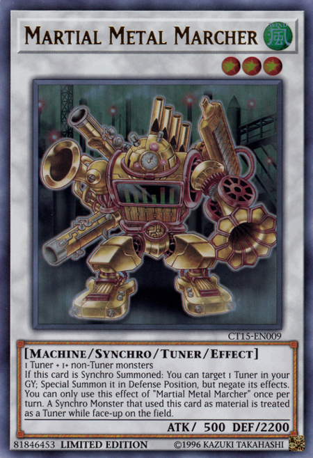 Martial Metal Marcher [CT15-EN009] Ultra Rare | Devastation Store