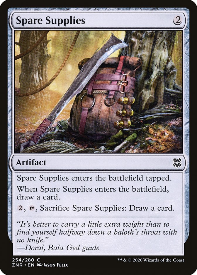Spare Supplies [Zendikar Rising] | Devastation Store