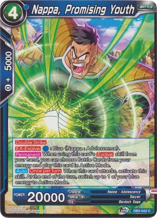 Nappa, Promising Youth [DB3-042] | Devastation Store