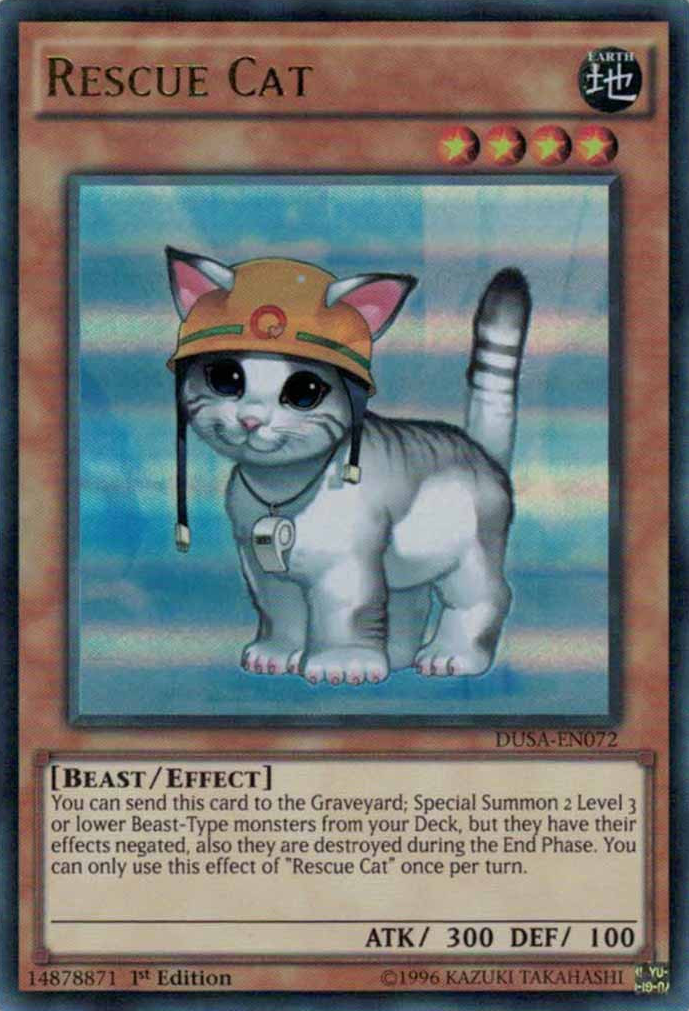 Rescue Cat [DUSA-EN072] Ultra Rare | Devastation Store