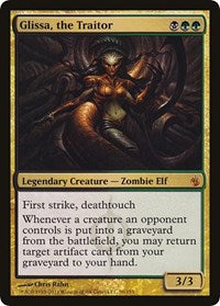 Glissa, the Traitor (Mirrodin Besieged) [Oversize Cards] | Devastation Store