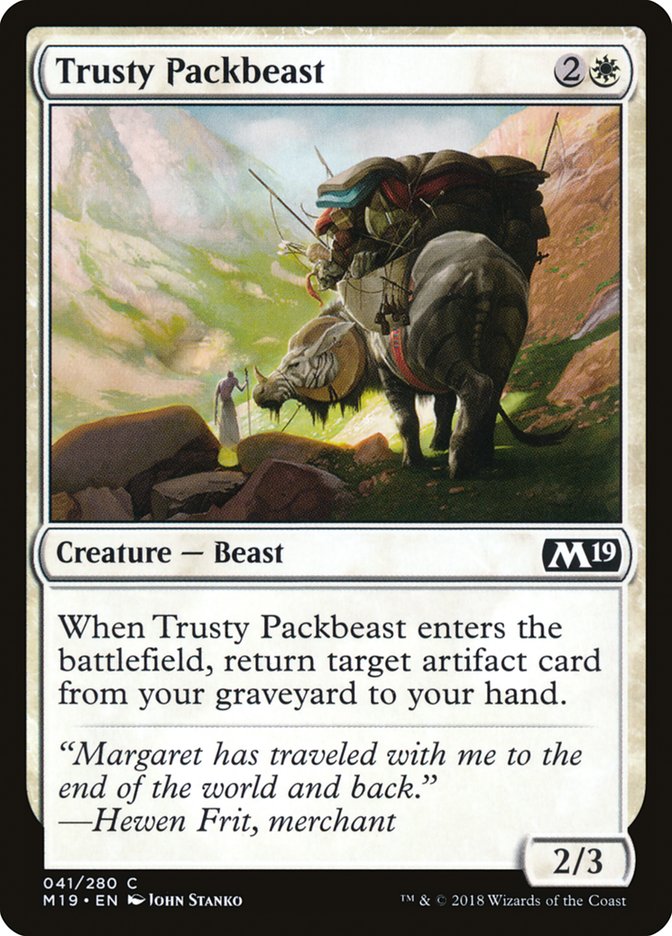 Trusty Packbeast [Core Set 2019] - Devastation Store | Devastation Store