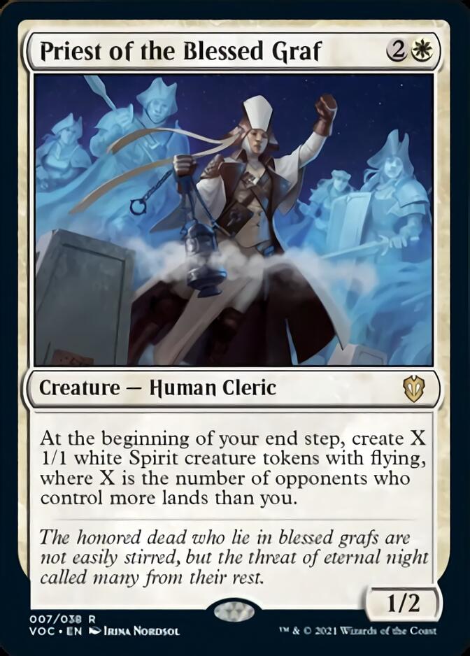 Priest of the Blessed Graf [Innistrad: Crimson Vow Commander] | Devastation Store